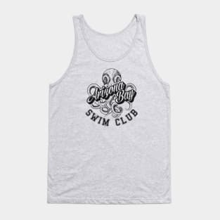 Arizona Bay Swim Club Cthulhu Black Tank Top